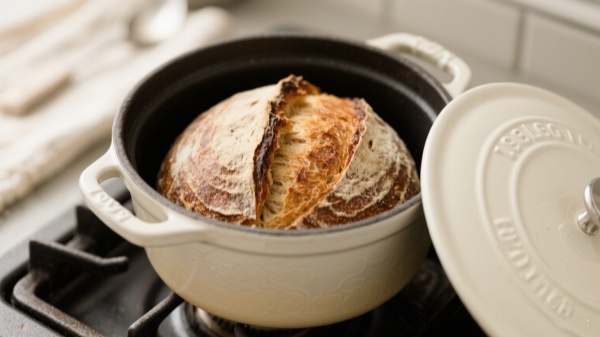 Pane al forno olandese: una guida pratica per una crosta stellare, con o senza pentola